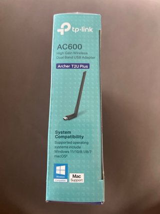 Adaptador WiFi TP-Link AC600 Archer T2U Plus