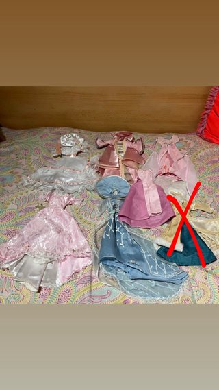 Set di vestiti per bambole Barbie