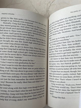 Libro: The perks of being a wallflower