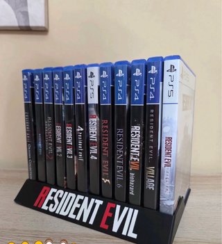 Expositor Juegos Resident Evil PS4/PS5