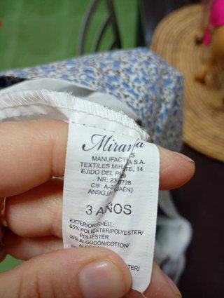 Vestido infantil Miranda floral