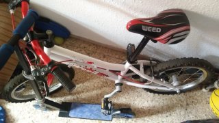 Bicicleta, Patinete y Casco Infantil