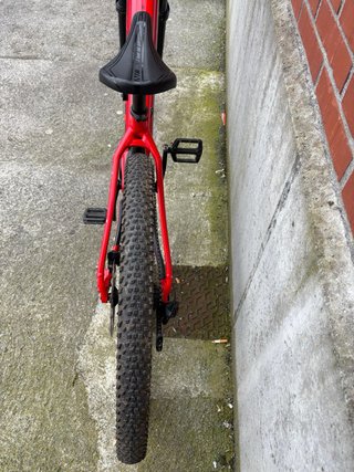 Bicicleta Trek Eléctrica Roja