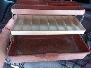 Caja de herramientas HECO antigua