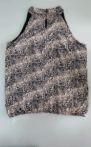 Conjunto Falda Larga y Blusa Estampado