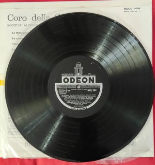 Vinile Coro della S.A.T. La montanara