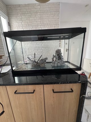 Acquario 80L con illuminazione