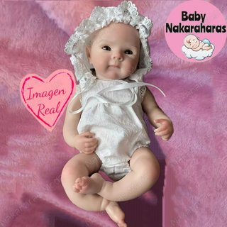 Muñeca reborn bebé silicona flexible