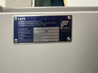 Caja Fuerte Grado IV Sobreponer