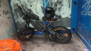 Bicicleta Eléctrica Fat Bike Negra