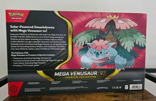 Cambio o vendo Mega Venusaur ex Premium Col INGLES