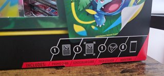 Cambio o vendo Mega Venusaur ex Premium Col INGLES
