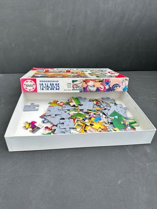 Puzzles educativos para niños 4 en 1
