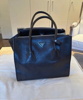 Bolso Prada Cuero Negro