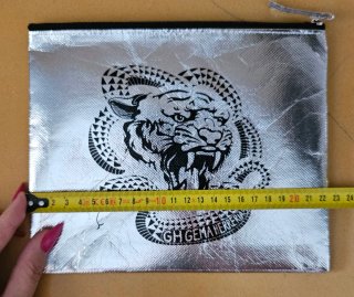 Neceser Gema Herrerías Plata y Negro