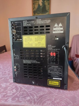 Equipo de música Pioneer CD/Sintonizador/Casetera