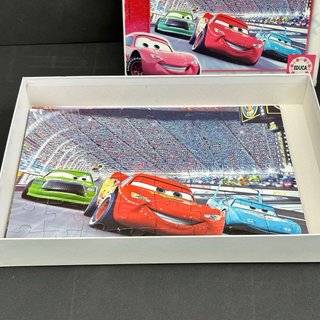 Puzzles para niños Cars 2 en 1 - 48 piezas