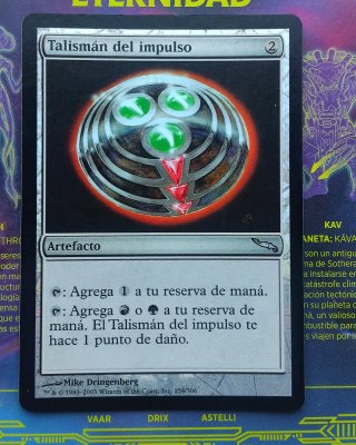 Carta Magic:  Talismán del Impulso Foil