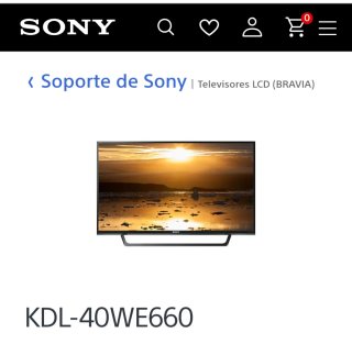 Televisión Sony 40 LED Full HD Impecable