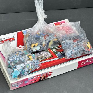 Puzzle para niños Cars 3 en 1 - 100 piezas