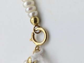 Pulsera Perlas y Oro 18k
