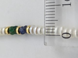 Pulsera Perlas y Oro 18k