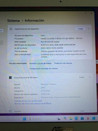 Asus Vivobook Pro 17 F705UQ - Blanco