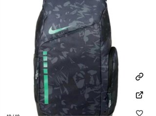Mochila Nike Elite Negra y Blanca