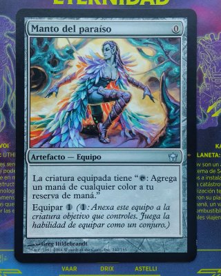 Carta de Magic: Manto del paraíso