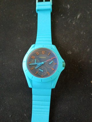Orologio Fossil Blu/Teal
