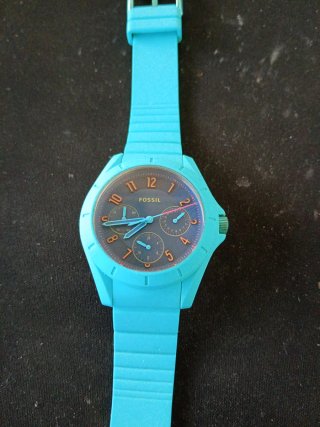 Orologio Fossil Blu/Teal