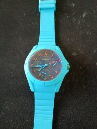 Orologio Fossil Blu/Teal