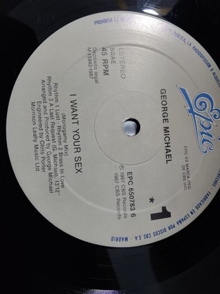 Vinilo George Michael - I Want Your Sex