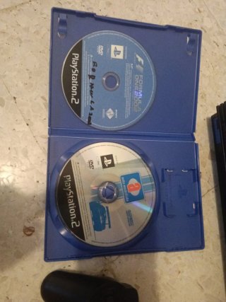 Consola PS2 Negra con Mando y Juegos