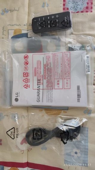 Barra de Sonido LG SJ3 Negra