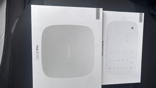 Kit Alarma AJAX Hub 2 (4G) y KeyPad Combi(TECLADO)