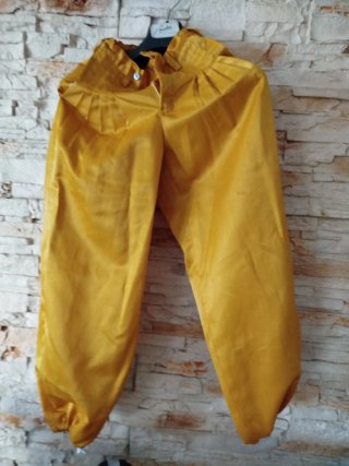 Pantalón niño musulmán amarillo