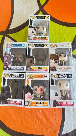 Lote Funko Pop Star Wars, Harry Potter, DC, DBZ