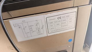Horno profesional eléctrico convección.