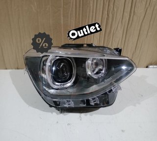 OL FARO DCH XENON BMW F20 F21 10-14 LED FONDO NEGRO R017552C