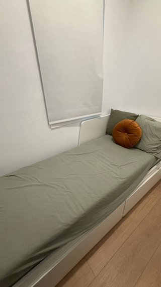 Cama IKEA 80x200 con 2 cajones y colchón