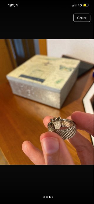 Anillo Tous Tulipán Plata