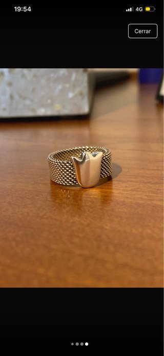Anillo Tous Tulipán Plata