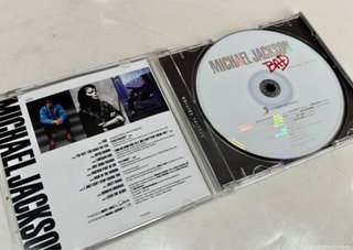PRECINTADO-CD BAD MICHAEL JACKSON + LIBRO LEGEND s