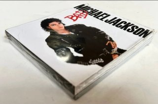 PRECINTADO-CD BAD MICHAEL JACKSON + LIBRO LEGEND s