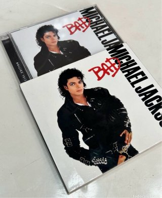 PRECINTADO-CD BAD MICHAEL JACKSON + LIBRO LEGEND s