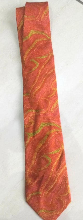 Cravatta Romeo Gigli seta vintage
