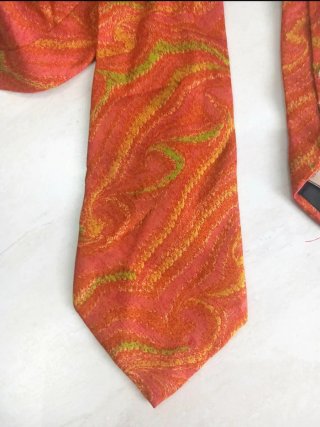 Cravatta Romeo Gigli seta vintage