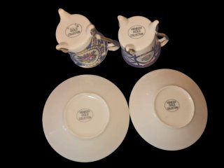 Coppia tazzine Venezia Gold Collection vintage