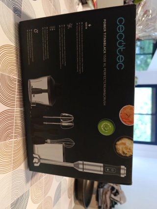 Batidora de mano Cecotec Power TitanBlack 1500 XL